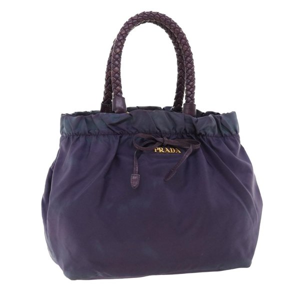 Bolso de Mano Nylon Púrpura - Picture 1 of 1